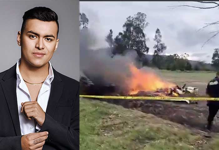 Avioneta chocó Colombia y murieron sus 6 ocupantes, entre ellos el cantante Yeison Jiménez