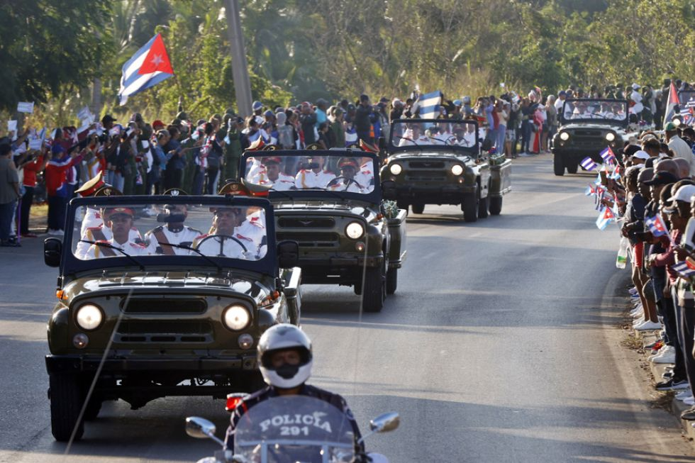 Llegan a Cuba los restos de los 32 militares muertos en los ataques de EE.UU. en Venezuela