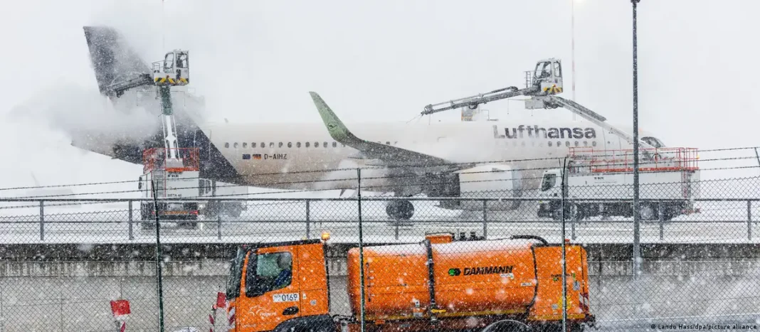 Aeropuerto de Fráncfort anuló 85 vuelos debido a temporal