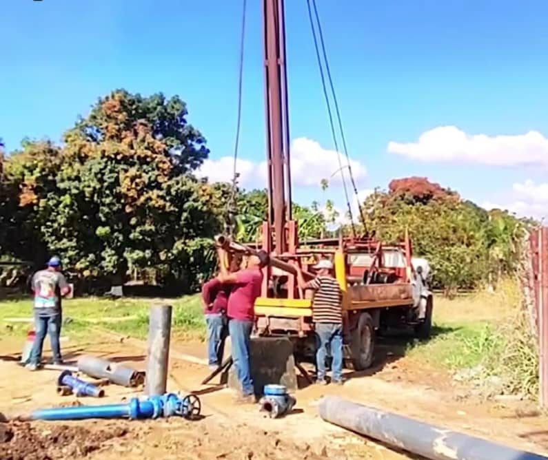 Avanzaron trabajos del pozo de El Sisal en su fase final