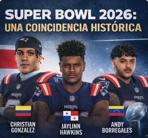 Andy Borregales se convierte en el primer venezolano en clasificar al Super Bowl