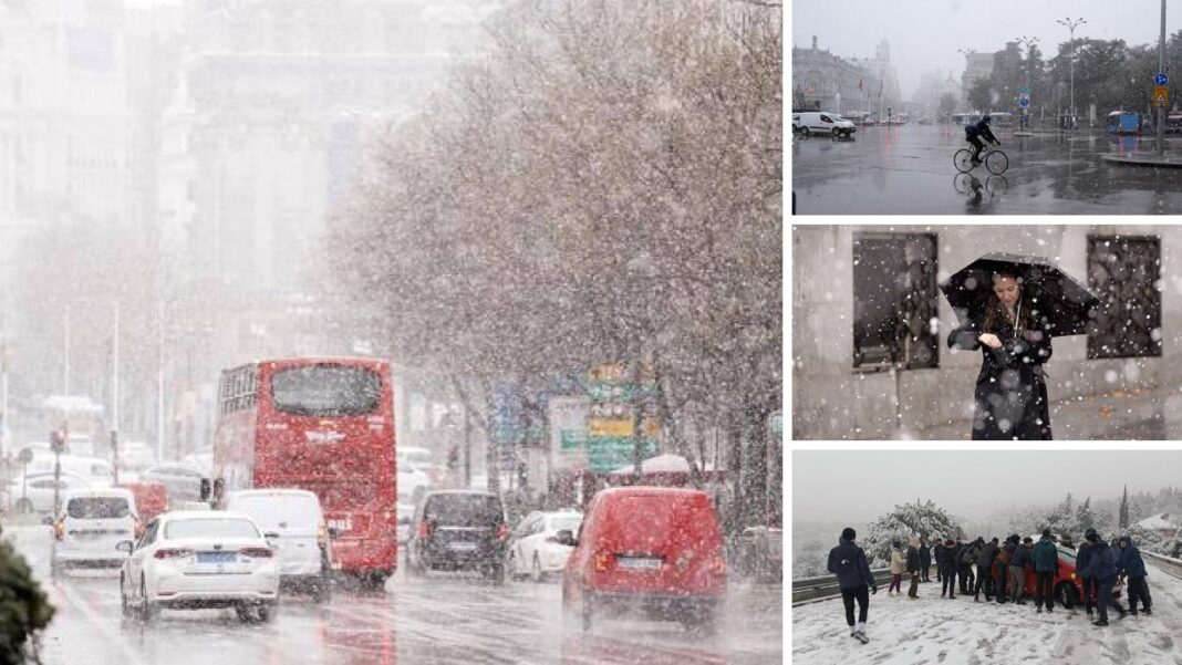 España zonas nevada