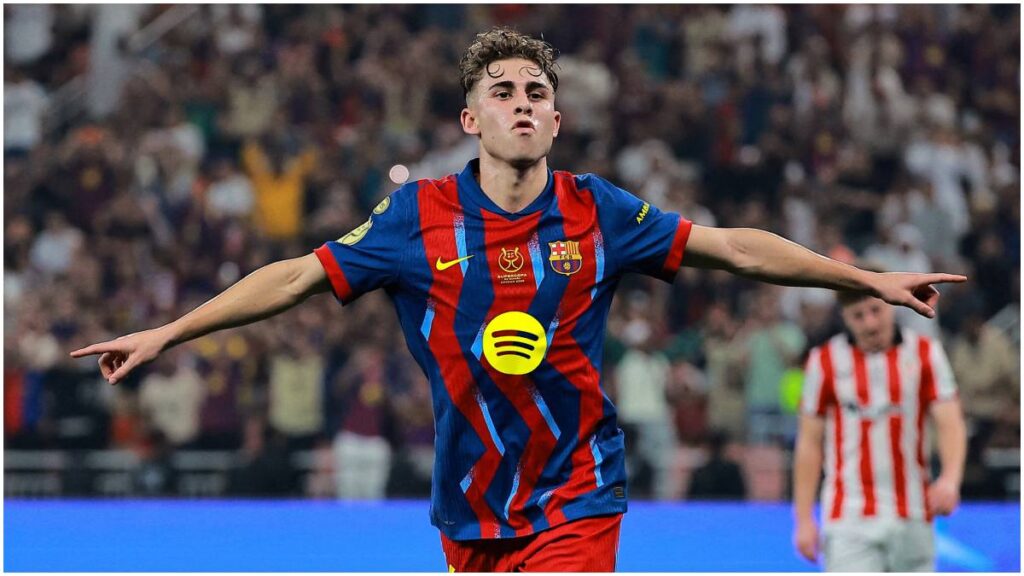 Fermín López extendió contrato con el Barcelona hasta 2031