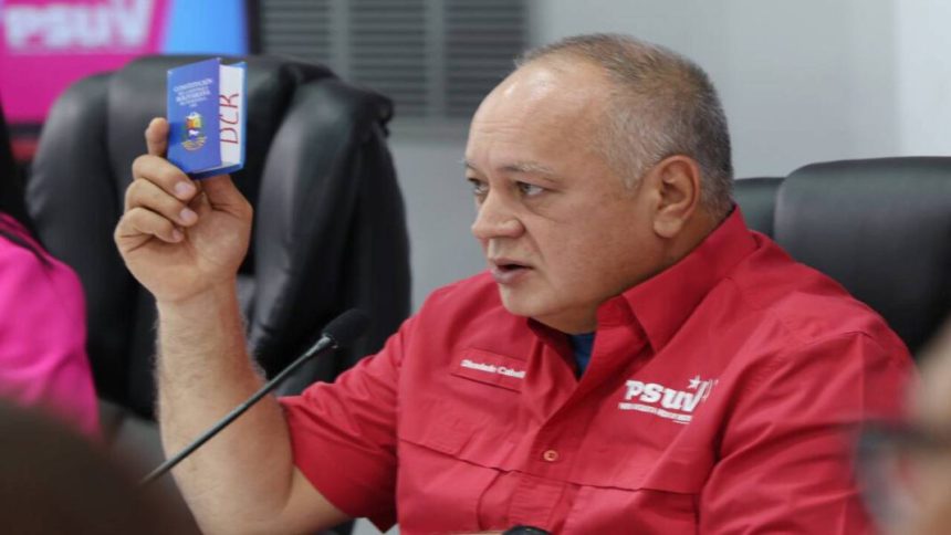 Cabello informa que se han producido 808 liberaciones hasta este lunes