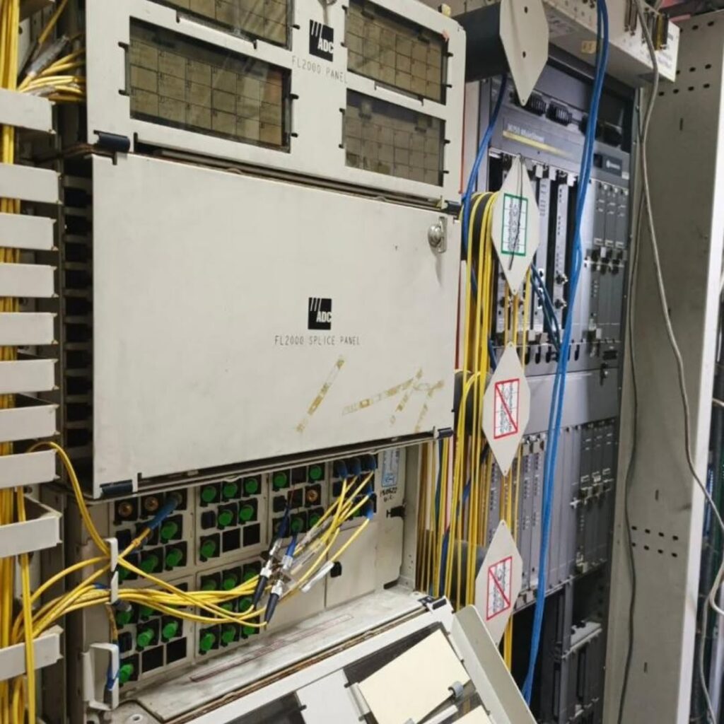 Inspeccionaron nodo de fibra óptica en el rectorado de la Universidad de Carabobo