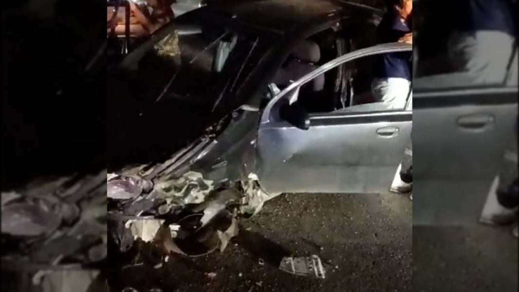 Choque frente al Sambil detiene el tráfico en Valencia