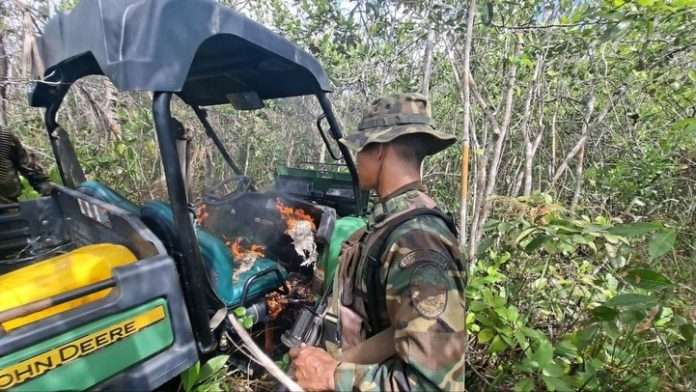 Desmantelan tres campamentos mineros y de narcotráfico en el estado Amazonas