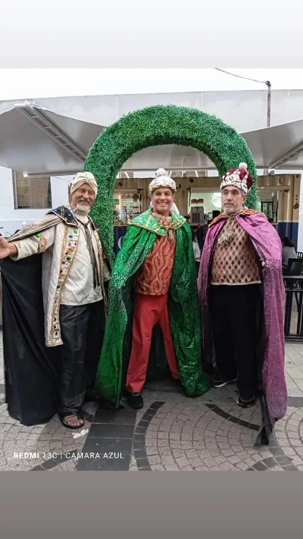 Los Reyes Magos del Grupo Tabare realizaron su tradicional ruta
