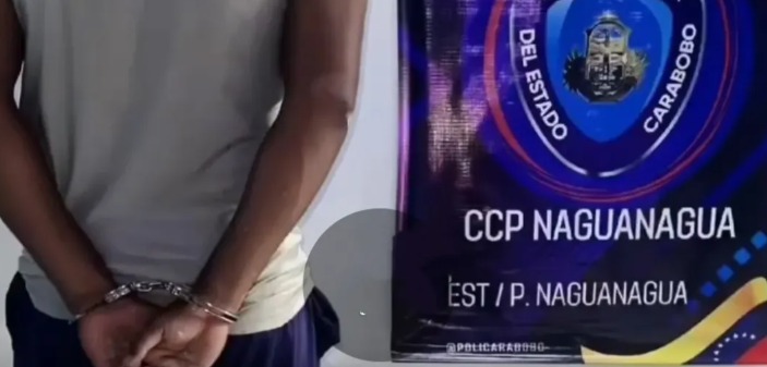 Detenido hombre por agredir a su pareja en Naguanagua