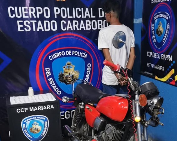 Detenido hombre por posesión de cocaína en Mariara