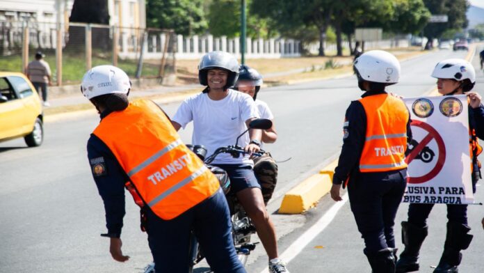 Activan plan de prevención para evitar accidentes de tránsito en Aragua
