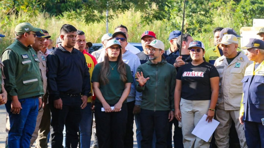 Autoridades evaluaron daños en el Henri Pittier