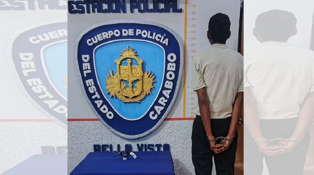 Arrestado sujeto por porte ilícito de arma de fuego en el sector Bella Vista I