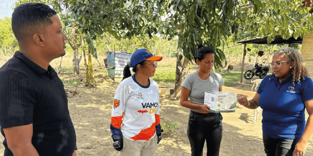 Familias de la parroquia Miguel Peña beneficiadas con equipos médicos