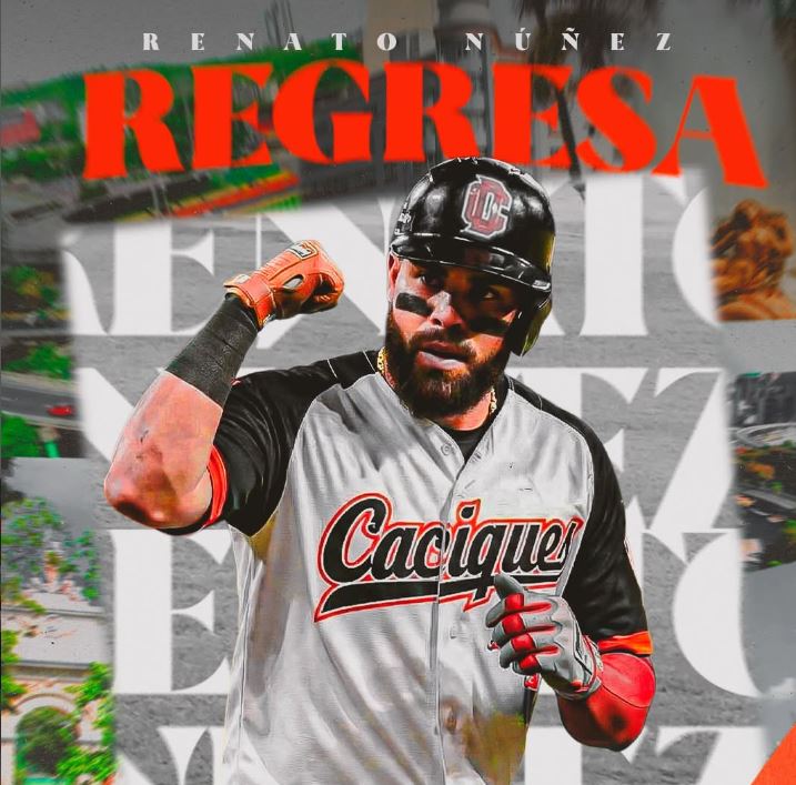 Renato Núñez se queda en Venezuela para repartir batazos en la Liga Mayor