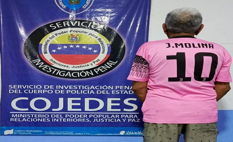 Capturan a un septuagenario por presunto abuso sexual a una menor en Cojedes