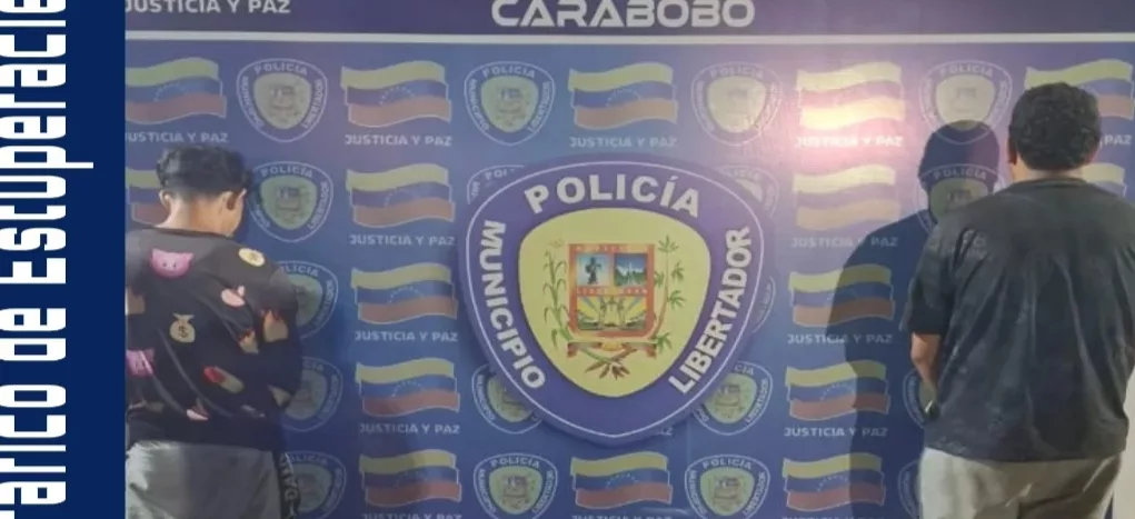 Carabobo: Detenidos dos hombres por microtráfico en El Libertador
