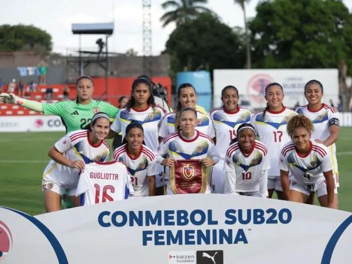 Vinotinto femenina inició ganando el Sudamericano sub 20
