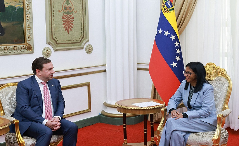 Delcy Rodríguez impulsa proyectos gasíferos