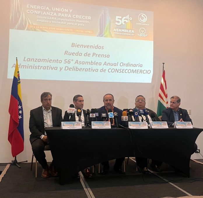 Lara será la sede de la 56° Asamblea Anual de Consecomercio