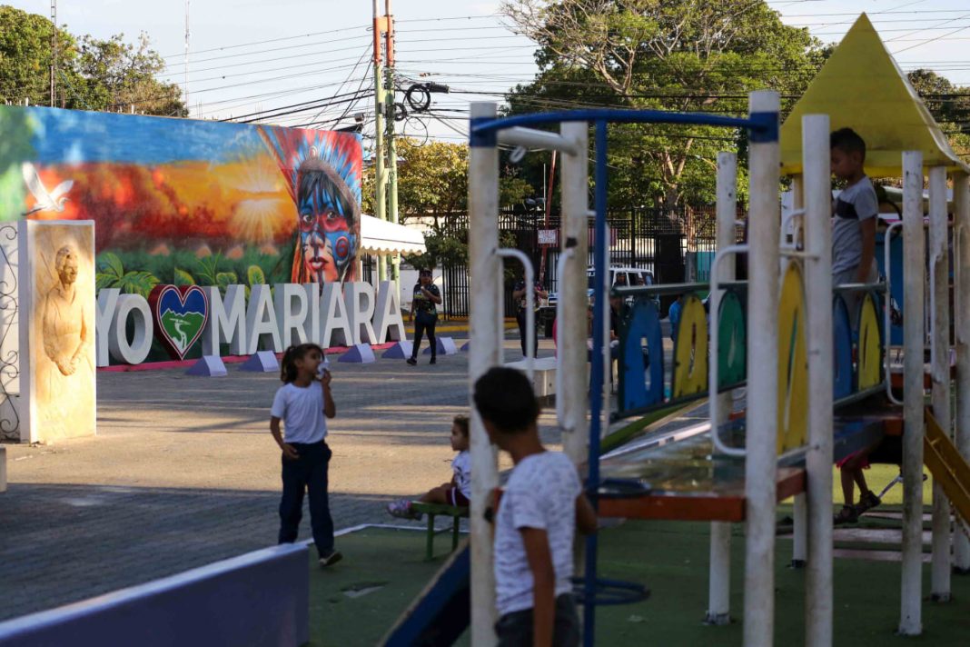 Ejecutan trabajos de embellecimiento de espacios en Diego Ibarra Ejecutan trabajos de embellecimiento de espacios en Diego Ibarra