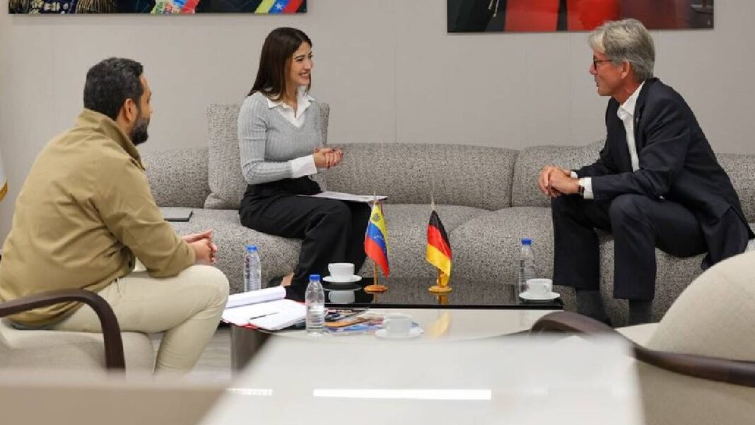 Alemania y Venezuela abordaron temas estratégicos para el desarrollo de ambas naciones