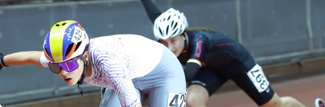 Patinadora venezolana Jessiré Rivas triplicó oro en España