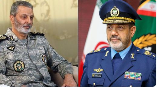 Irán confirma muerte de altos jefes de sus Fuerzas Armadas