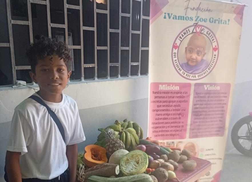 Fundación Vamos Zoe Grita entregó nutrientes vitales a 40 hogares oncológicos