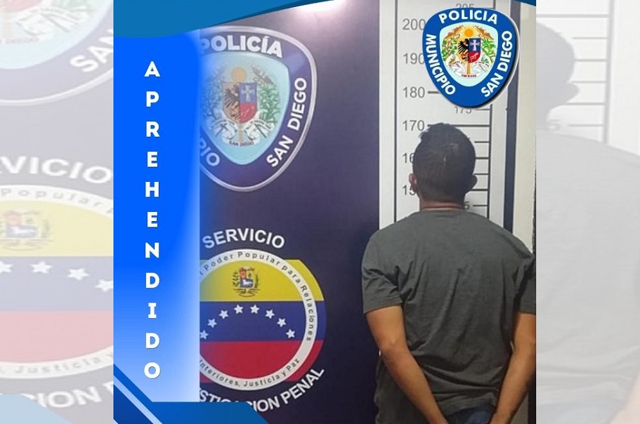 Policía de San Diego captura sujeto por robo y hurto de vehículos Policía de San Diego captura sujeto integrante de una banda de robo y hurto de vehículos