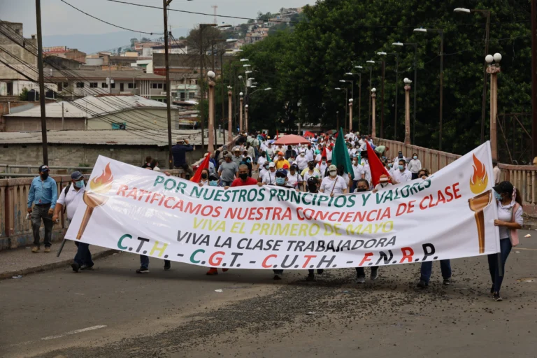Sindicatos hondureños proponen 8.9% de aumento salario mínimo 2026