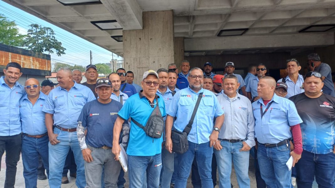 Trabajadores de Corpoelec Carabobo solicitaron mejoras en seguridad social Trabajadores de Corpoelec Carabobo solicitaron mejoras en seguridad social