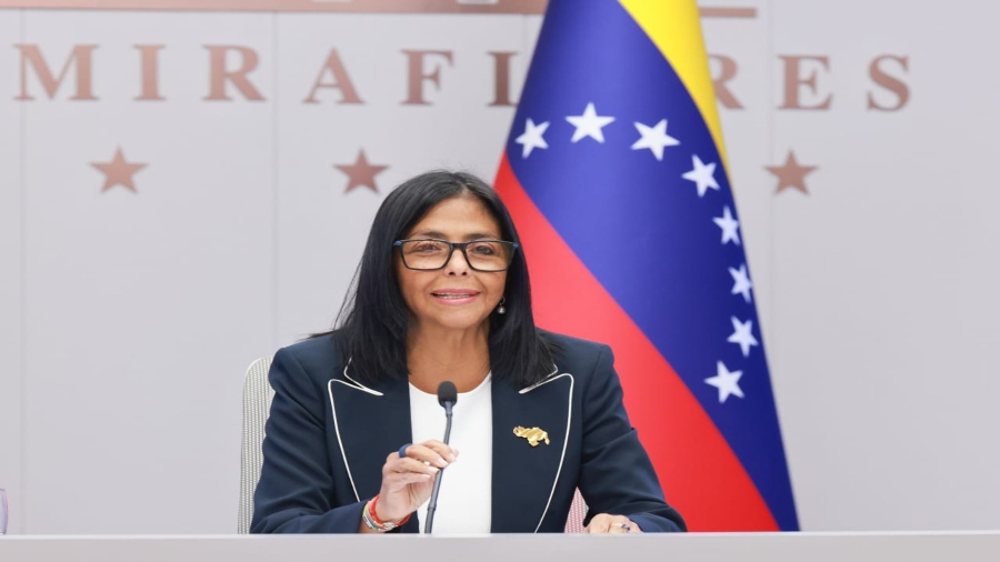 Delcy Rodríguez promete seguridad a las inversiones de EE UU en Venezuela Delcy Rodríguez promete seguridad a las inversiones de EE UU en Venezuela
