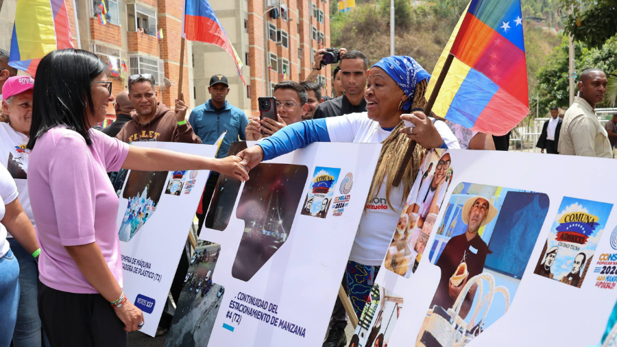 Presidente encargada anunció ampliación de consulta popular para atender situaciones en edificios