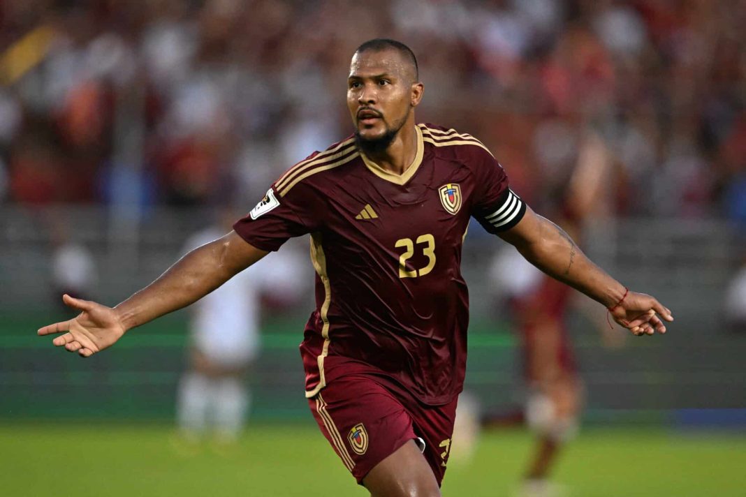 Salomón Rondón hace historia al alcanzar los 50 goles con Venezuela Salomón Rondón hace historia al alcanzar los 50 goles con Venezuela
