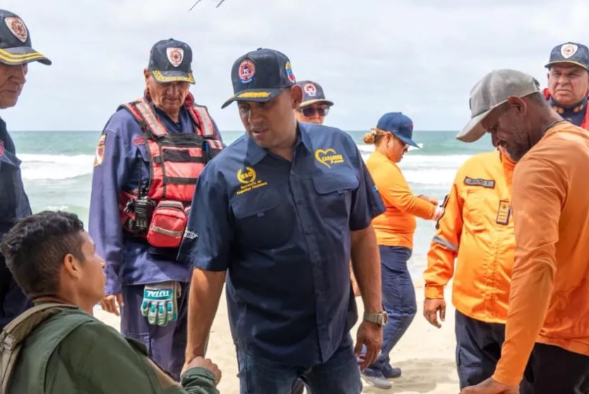 Jesús París supervisó despliegue de seguridad en las costas de Carabobo por Semana Santa