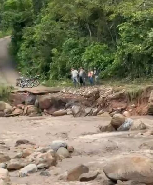 Lluvias dejaron comunidades aisladas y puentes en riesgo en municipio San Judas Tadeo de Táchira