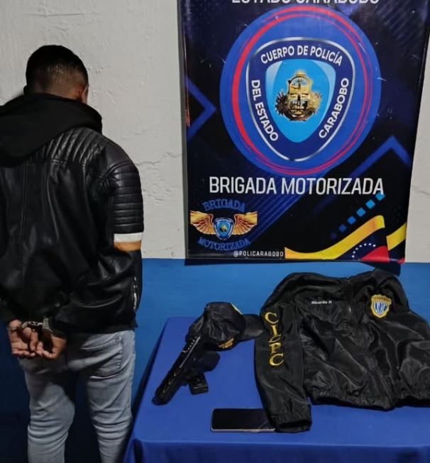 Capturaron a falso funcionario del Cicpc en Naguanagua Capturaron a falso funcionario del Cicpc en Naguanagua