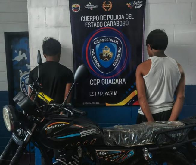 Detenido solicitado por homicidio en Guacara mientras hacia motopiruetas con un compinche Detenido solicitado por homicidio en Guacara mientras hacia motopiruetas con un compinche