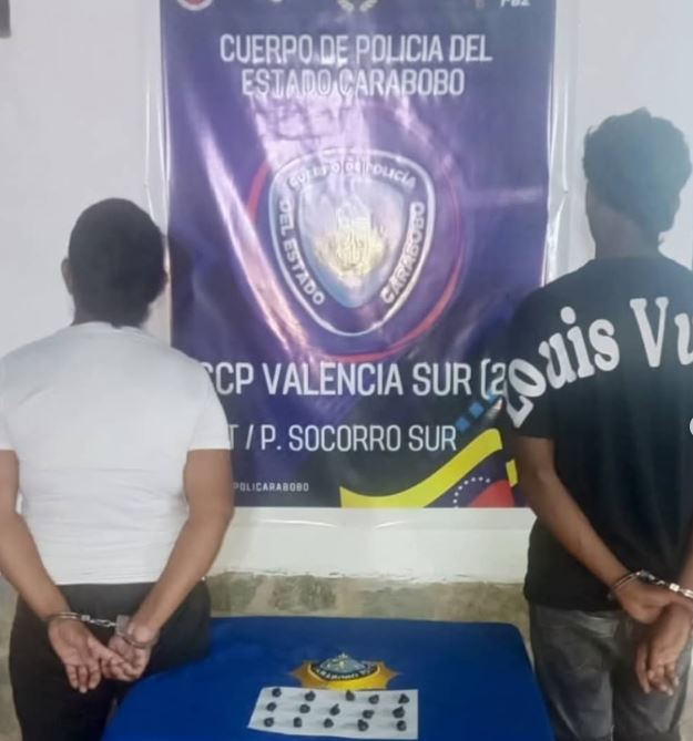 Detenidos un hombre y una mujer por posesión de droga en Valencia