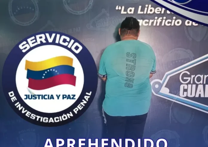 Detienen a sujeto por agresión física contra su pareja en Naguanagua