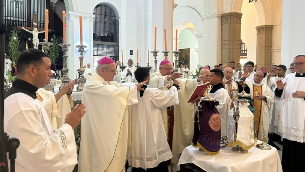 Nuncio apostólico en Venezuela reiteró mensaje de paz