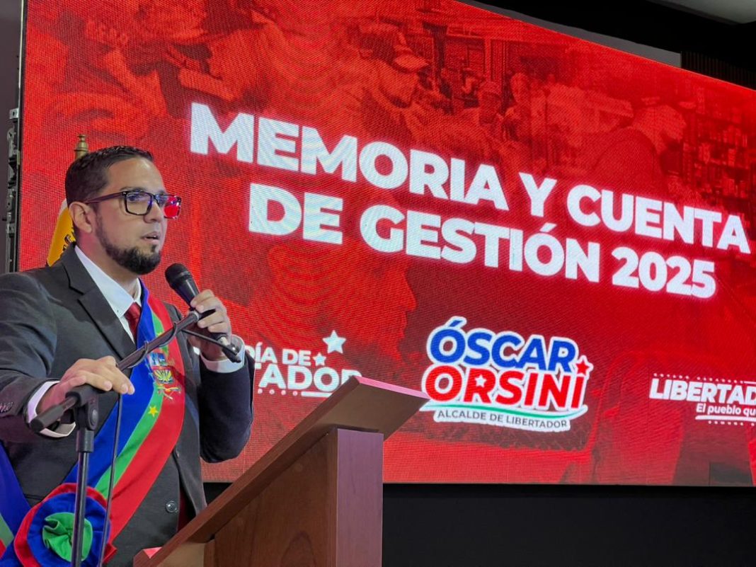 Alcalde Oscar Orsini presentó memoria y cuenta del año 2025 al pueblo de Libertador
