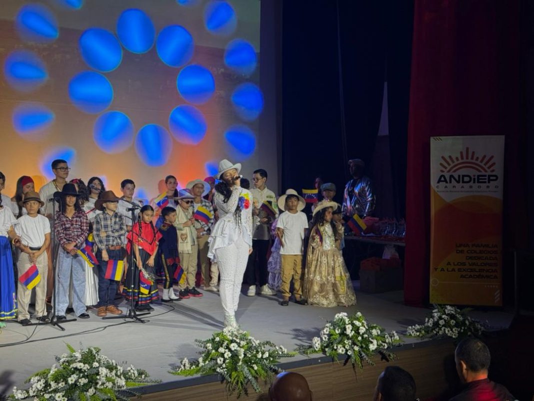 Colegios carabobeños exaltaron el folclore en el Festival de Canto y Declamación Andiep 2026
