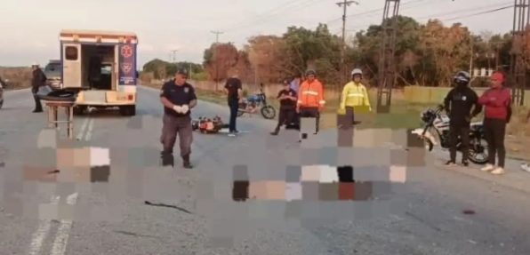 Dos lesionados en accidente vial en carretera Tocuyito-Bejuma en Carabobo