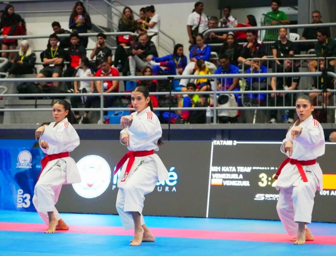 Karate venezolano conquistó siete medallas en Brasil
