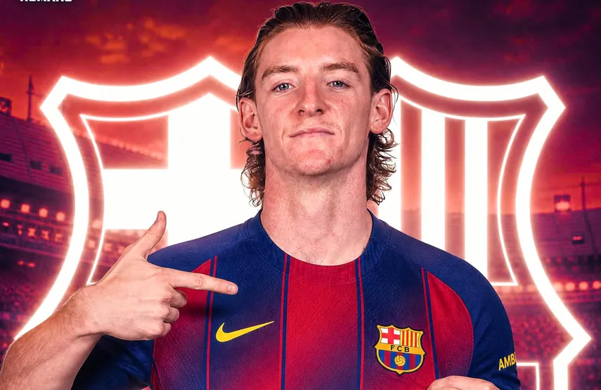 Anthony gordon aterriza en Barcelona para la revisión médica y firmar su contrato