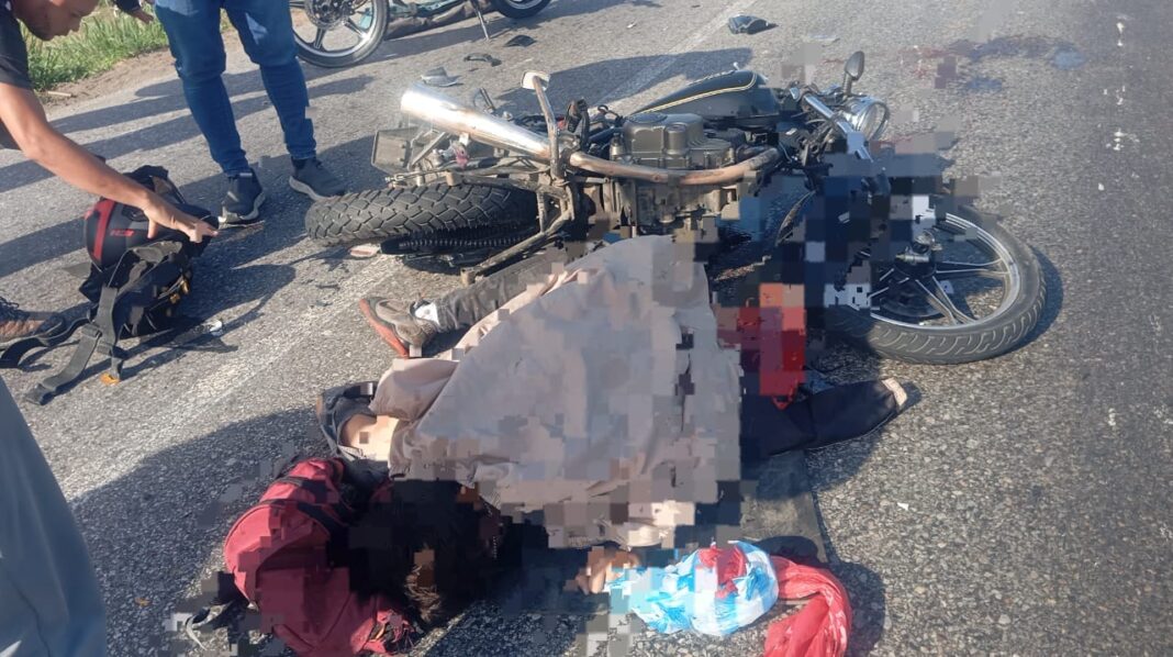 Hombre murió en accidente de moto en la ARC