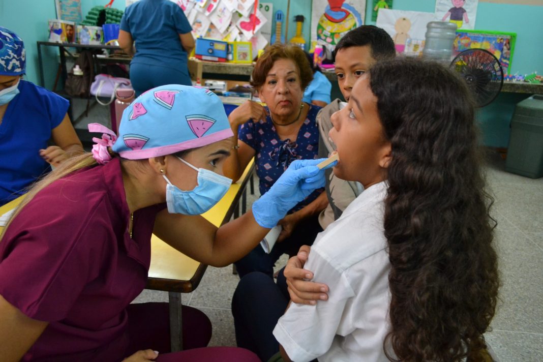 Plan “La Salud va a tu Escuela” benefició a niños y niñas de la U.E. Padre Bergeretti