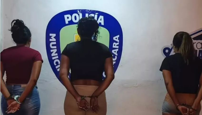 Detenidas tres mujeres por protagonizar riña en Guacara